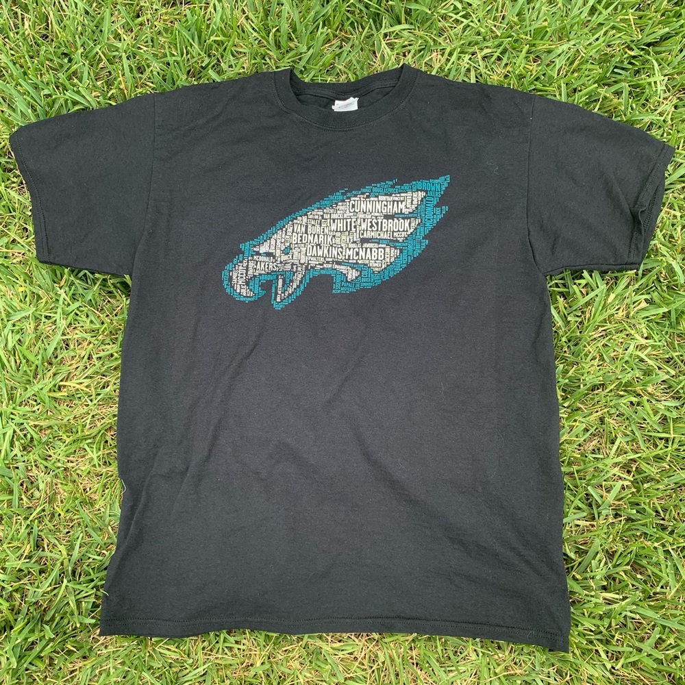 Philadelphia Eagles Logo Tee - Players Names